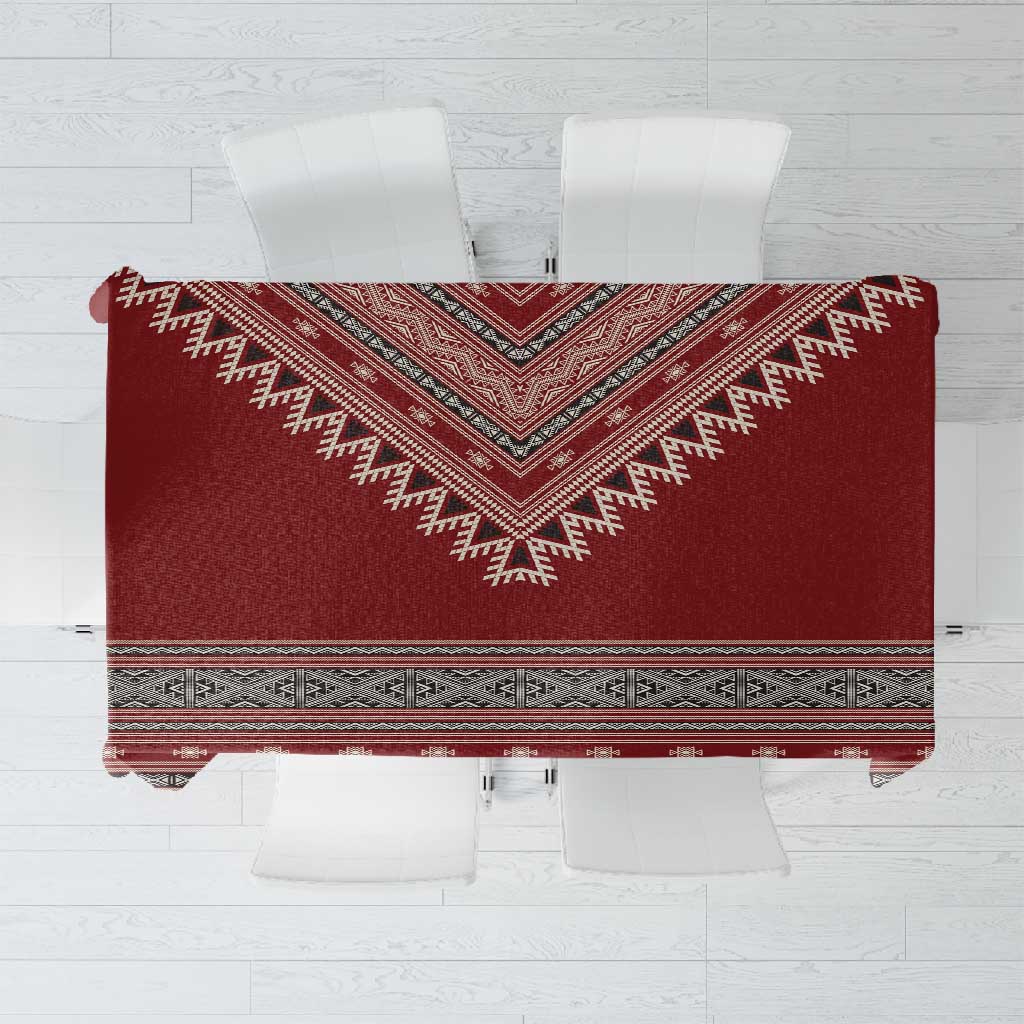 Tunisian Embroidery Pattern Tablecloth - Wonder Print Shop