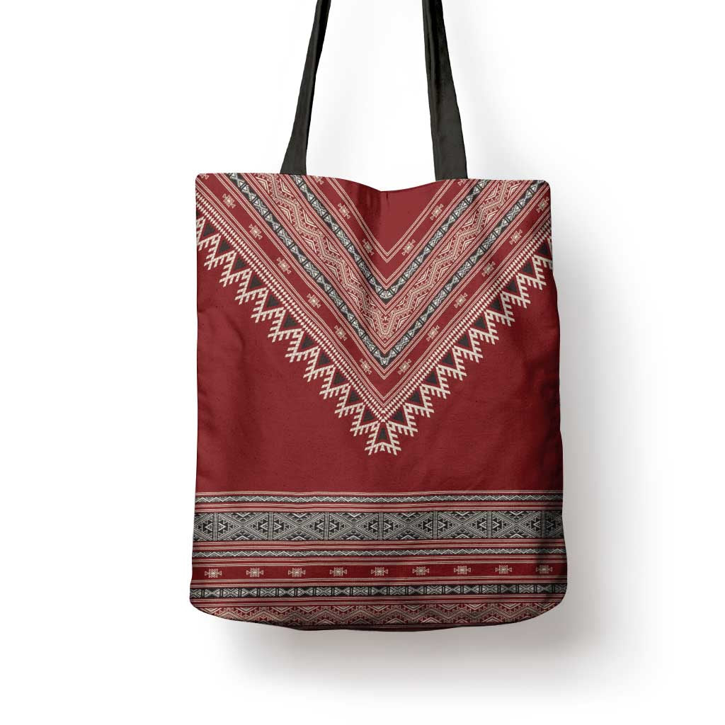 Tunisian Embroidery Pattern Tote Bag - Wonder Print Shop