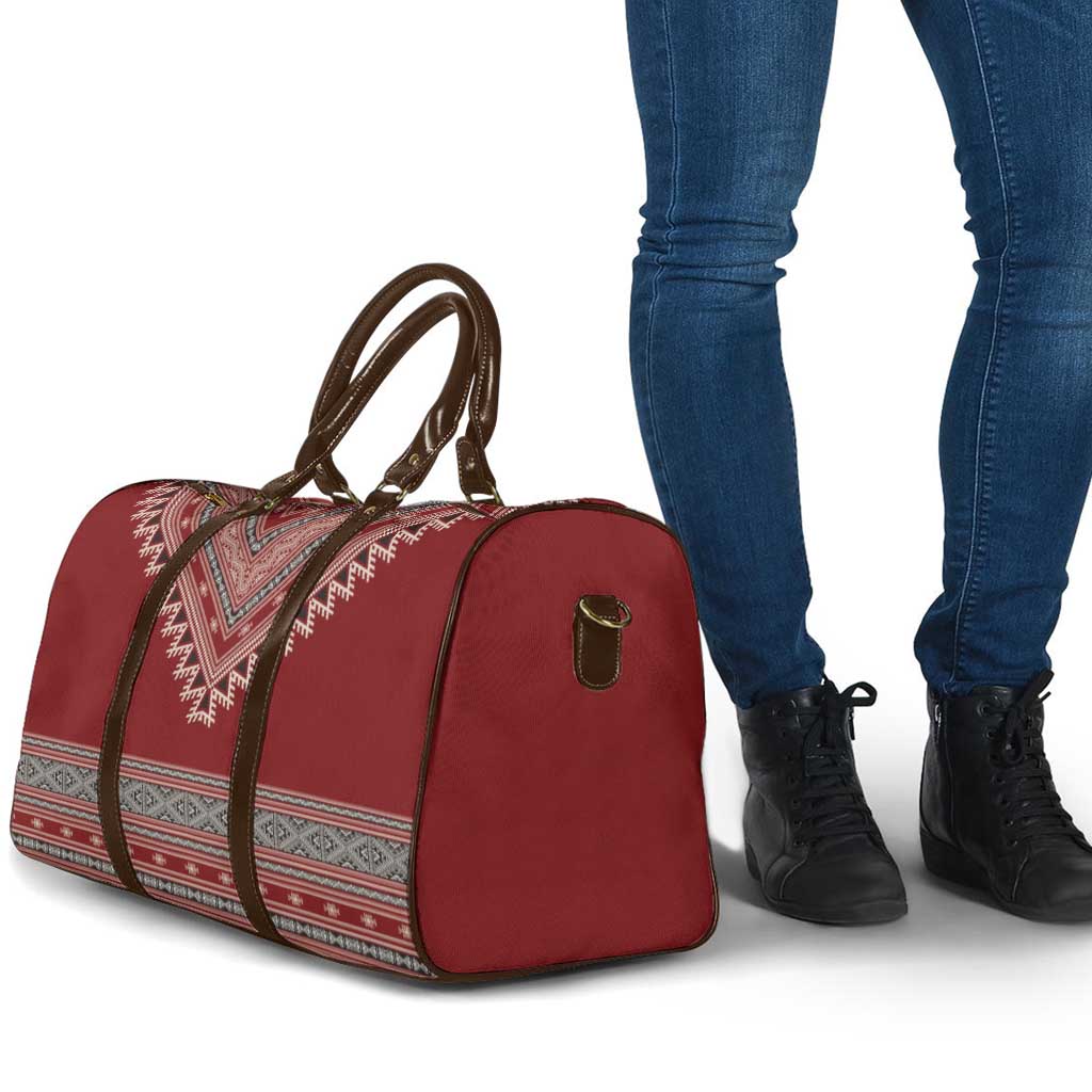 Tunisian Embroidery Pattern Travel Bag - Wonder Print Shop