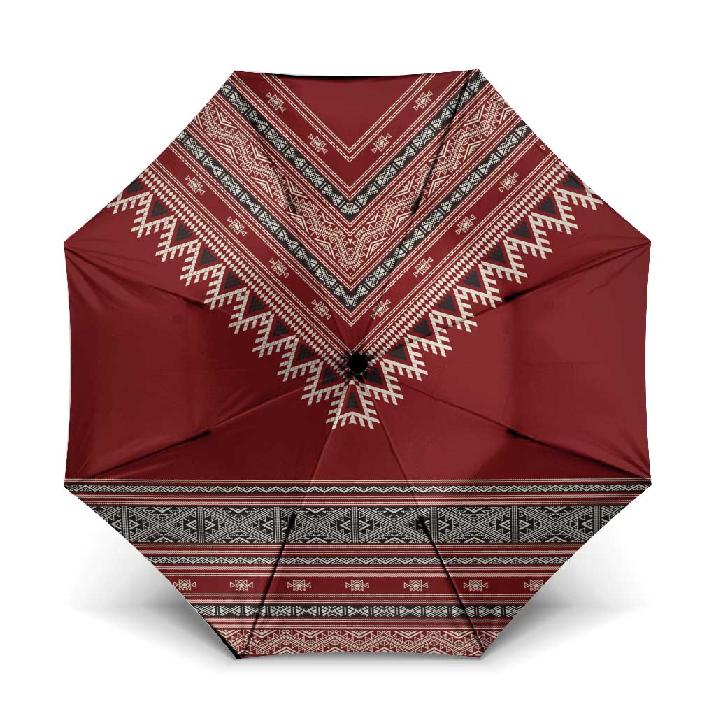 Tunisian Embroidery Pattern Umbrella - Wonder Print Shop