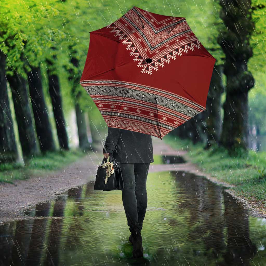 Tunisian Embroidery Pattern Umbrella - Wonder Print Shop