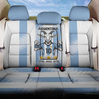 Blue Argentina 10 Goat Back Car Seat Cover History Champions World Cup