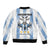 Blue Argentina 10 Goat Bomber Jacket History Champions World Cup