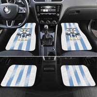 Blue Argentina 10 Goat Car Mats History Champions World Cup