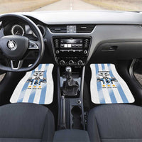Blue Argentina 10 Goat Car Mats History Champions World Cup