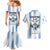 Blue Argentina 10 Goat Couples Matching Mermaid Dress and Hawaiian Shirt History Champions World Cup