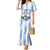 Blue Argentina 10 Goat Family Matching Mermaid Dress and Hawaiian Shirt History Champions World Cup