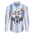 Blue Argentina 10 Goat Family Matching Summer Maxi Dress and Hawaiian Shirt History Champions World Cup