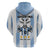 Blue Argentina 10 Goat Hoodie History Champions World Cup