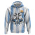 Blue Argentina 10 Goat Hoodie History Champions World Cup