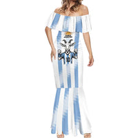 Blue Argentina 10 Goat Mermaid Dress History Champions World Cup
