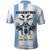 Blue Argentina 10 Goat Polo Shirt History Champions World Cup