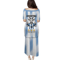Blue Argentina 10 Goat Puletasi History Champions World Cup