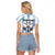 Blue Argentina 10 Goat Raglan Cropped T Shirt History Champions World Cup