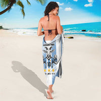 Blue Argentina 10 Goat Sarong History Champions World Cup