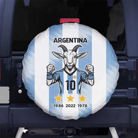 Blue Argentina 10 Goat Spare Tire Cover History Champions World Cup