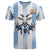 Blue Argentina 10 Goat T Shirt History Champions World Cup