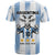 Blue Argentina 10 Goat T Shirt History Champions World Cup
