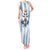 Blue Argentina 10 Goat Tank Maxi Dress History Champions World Cup