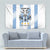 Blue Argentina 10 Goat Tapestry History Champions World Cup