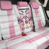 Pink Argentina 10 Goat Back Car Seat Cover History Champions World Cup