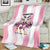 Pink Argentina 10 Goat Blanket History Champions World Cup