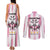 Pink Argentina 10 Goat Couples Matching Tank Maxi Dress and Long Sleeve Button Shirt History Champions World Cup
