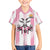 Pink Argentina 10 Goat Family Matching Off The Shoulder Long Sleeve Dress and Hawaiian Shirt History Champions World Cup