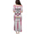 Pink Argentina 10 Goat Family Matching Puletasi and Hawaiian Shirt History Champions World Cup