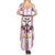 Pink Argentina 10 Goat Family Matching Summer Maxi Dress and Hawaiian Shirt History Champions World Cup