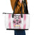 Pink Argentina 10 Goat Leather Tote Bag History Champions World Cup