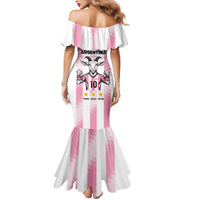 Pink Argentina 10 Goat Mermaid Dress History Champions World Cup