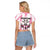 Pink Argentina 10 Goat Raglan Cropped T Shirt History Champions World Cup