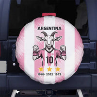 Pink Argentina 10 Goat Spare Tire Cover History Champions World Cup