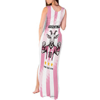 Pink Argentina 10 Goat Tank Maxi Dress History Champions World Cup