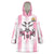Pink Argentina 10 Goat Wearable Blanket Hoodie History Champions World Cup