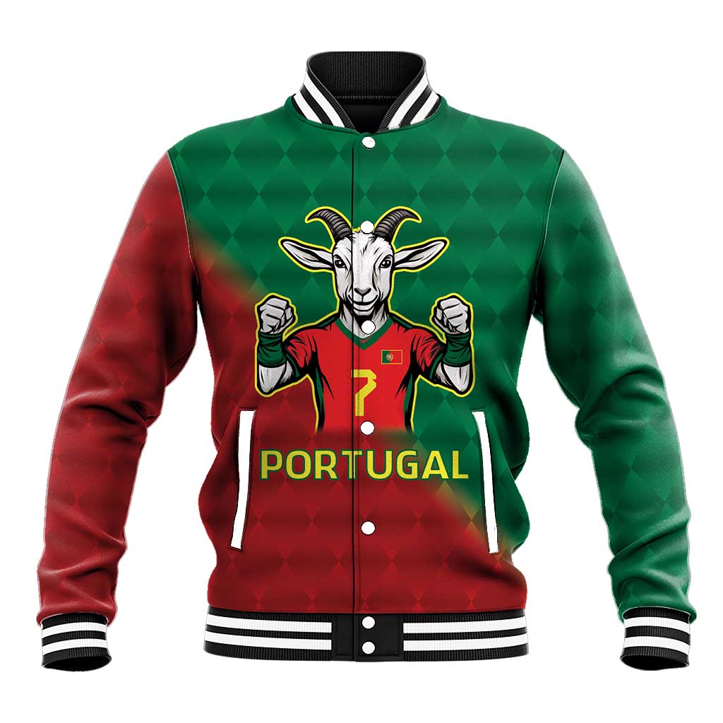 Portugal Seven Goat Flag Colors Baseball Jacket