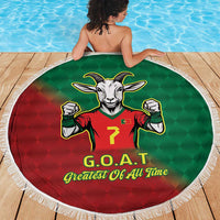 Portugal Seven Goat Flag Colors Beach Blanket