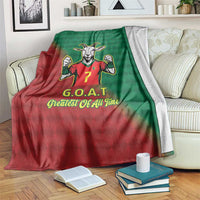 Portugal Seven Goat Flag Colors Blanket