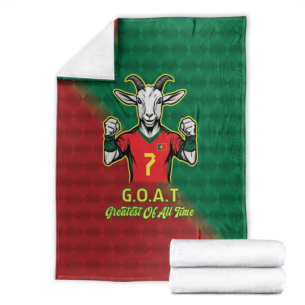 Portugal Seven Goat Flag Colors Blanket