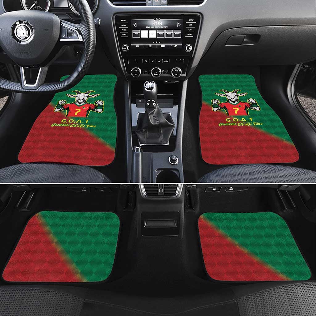 Portugal Seven Goat Flag Colors Car Mats