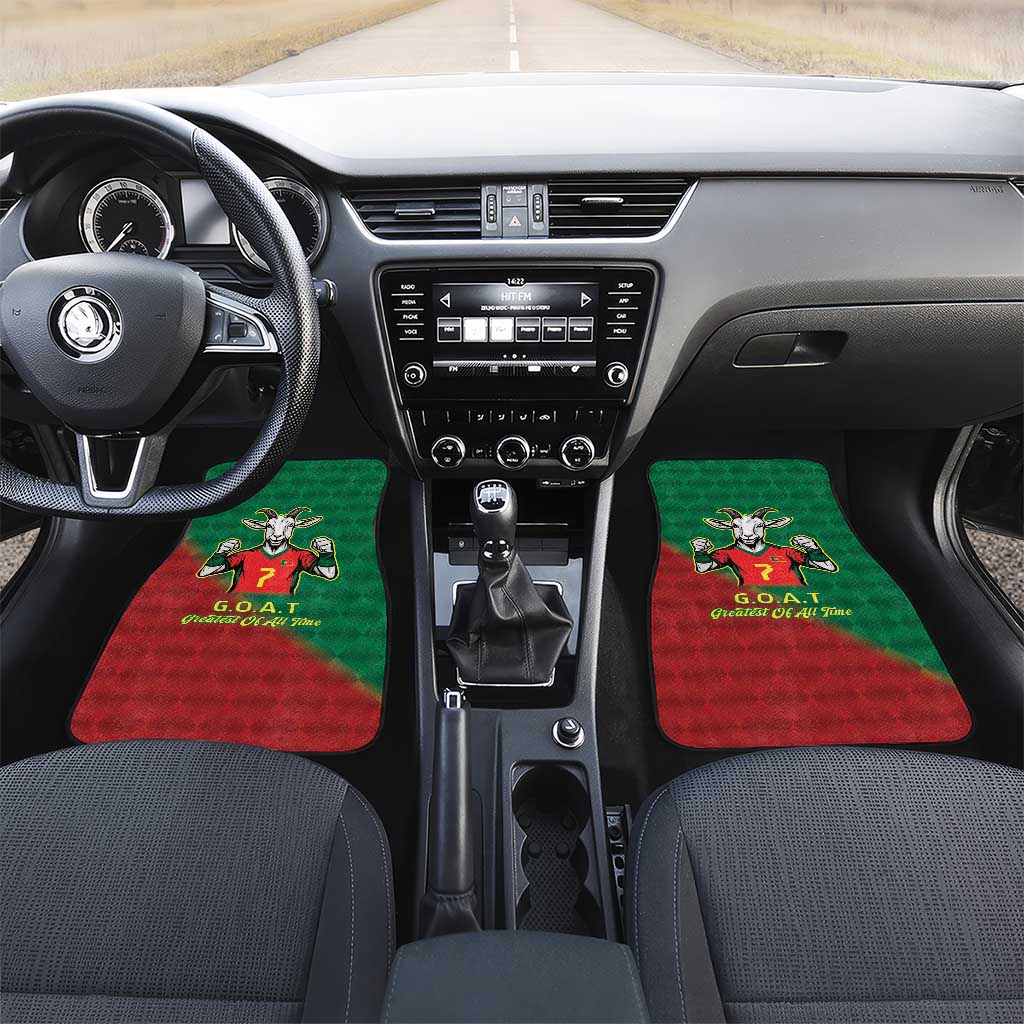 Portugal Seven Goat Flag Colors Car Mats