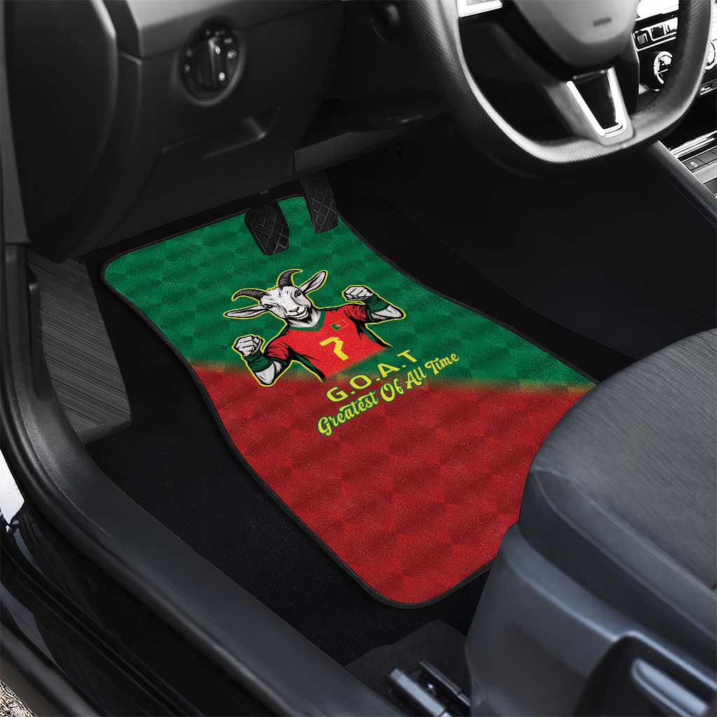Portugal Seven Goat Flag Colors Car Mats