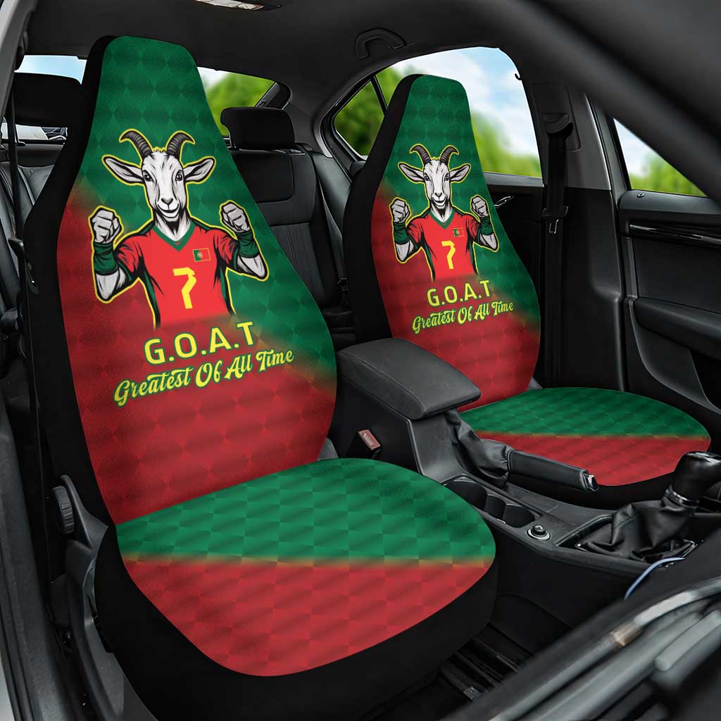 Portugal Seven Goat Flag Colors Car Seat Cover