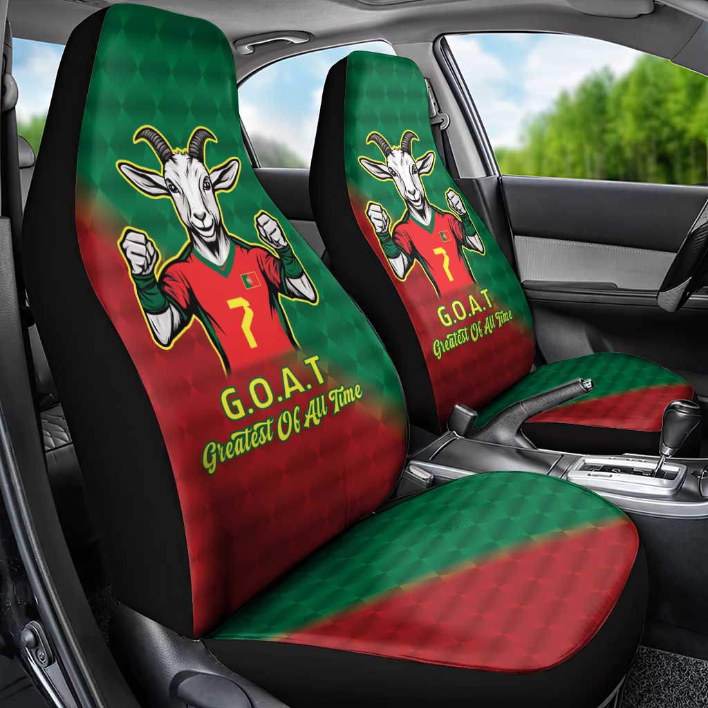 Portugal Seven Goat Flag Colors Car Seat Cover