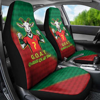 Portugal Seven Goat Flag Colors Car Seat Cover