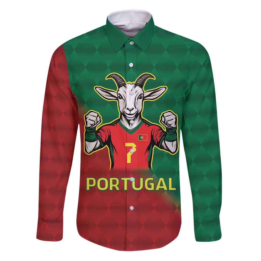 Portugal Seven Goat Flag Colors Family Matching Puletasi and Hawaiian Shirt