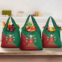 Portugal Seven Goat Flag Colors Grocery Bag