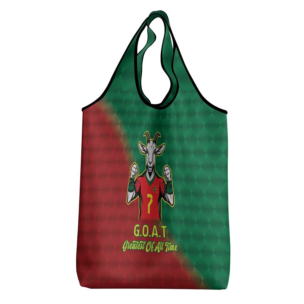 Portugal Seven Goat Flag Colors Grocery Bag
