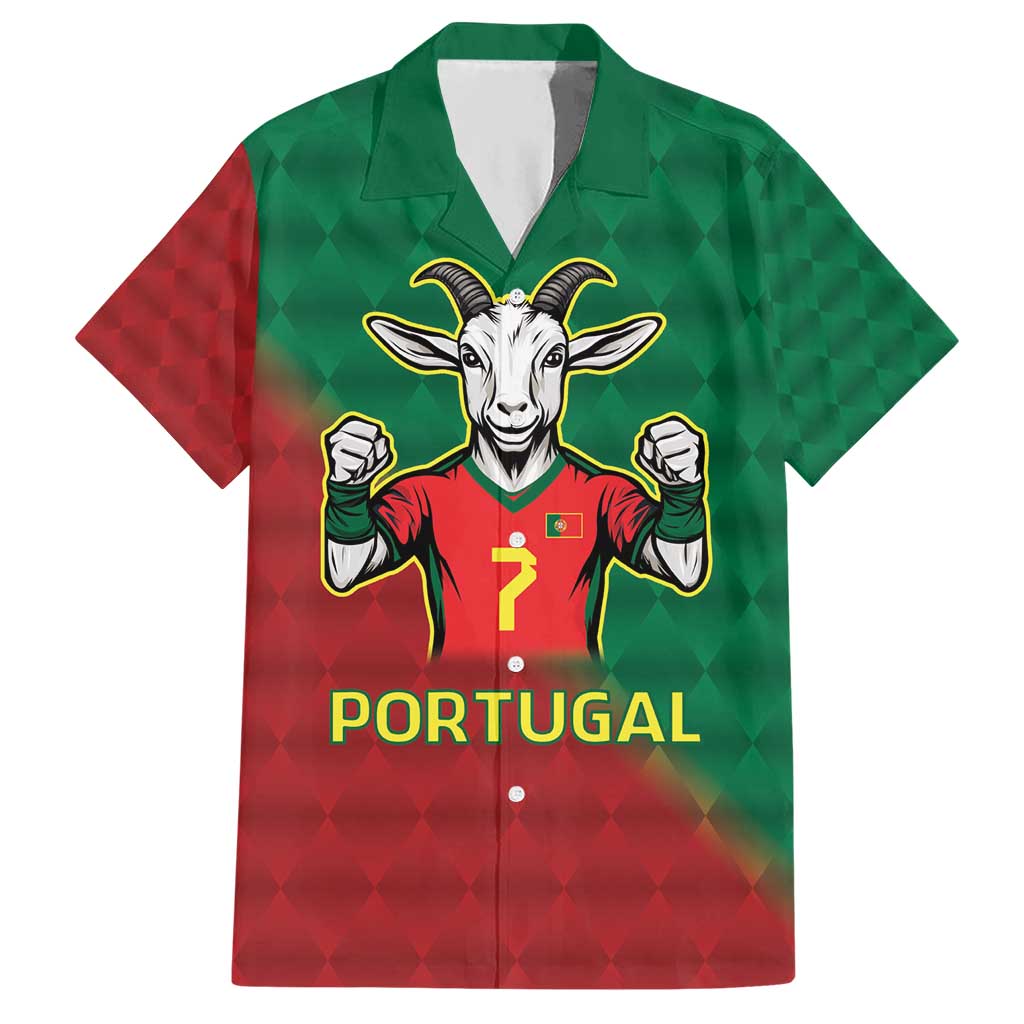 Portugal Seven Goat Flag Colors Hawaiian Shirt